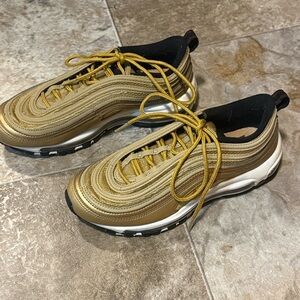 Nike Air Max 97 QS Metallic Gold Sneakers